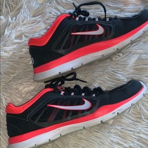 ✨Nike Black And Pink Trainers Running Sneakers